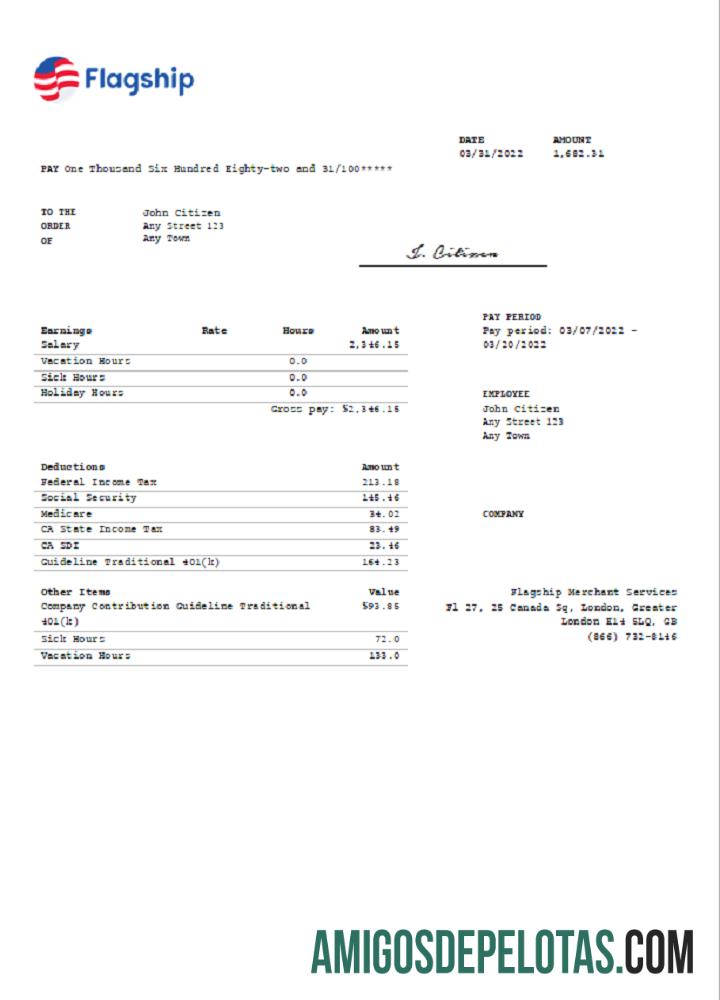 Empresa de serviços de cartão de crédito de serviços comerciais emblemáticos do Reino Unido amostra